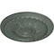 Ekena Millwork Oslo Ceiling Medallion (Fits Canopies up to 7 5/8"), 38 3/8"OD x 2 7/8"P, Cloud Burst Crackle CM38OSCBC - alternate 2